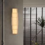 Tiered Alabaster Column Wall Sconce – Modern LED Wall Light for Entryway & Living Room