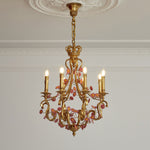tole-foliate-decorated-chandelier