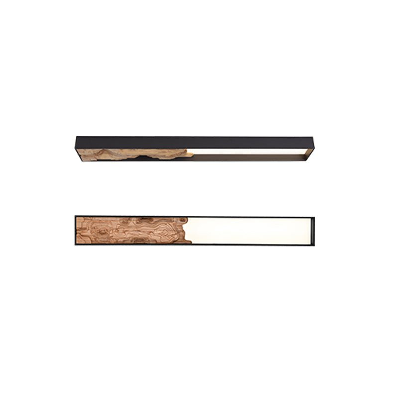 Topographic Lumen Wall Sconce – Sculptural Wood & LED Wall Light