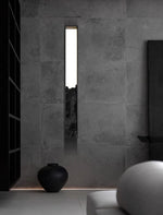 Topographic Lumen Wall Sconce – Sculptural Wood & LED Wall Light