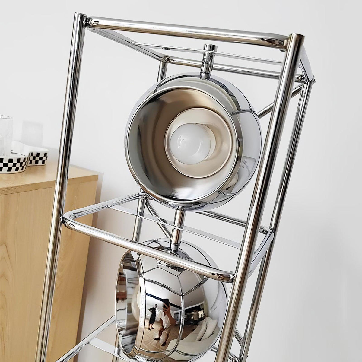 Tower Of Spheres Floor Lamp