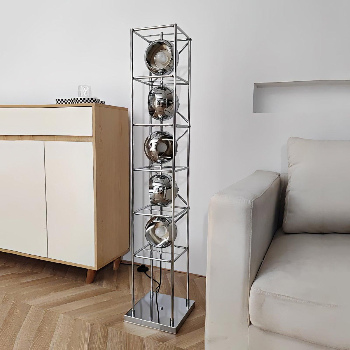Tower Of Spheres Floor Lamp