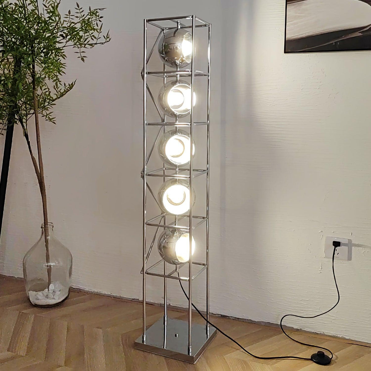 Tower Of Spheres Floor Lamp