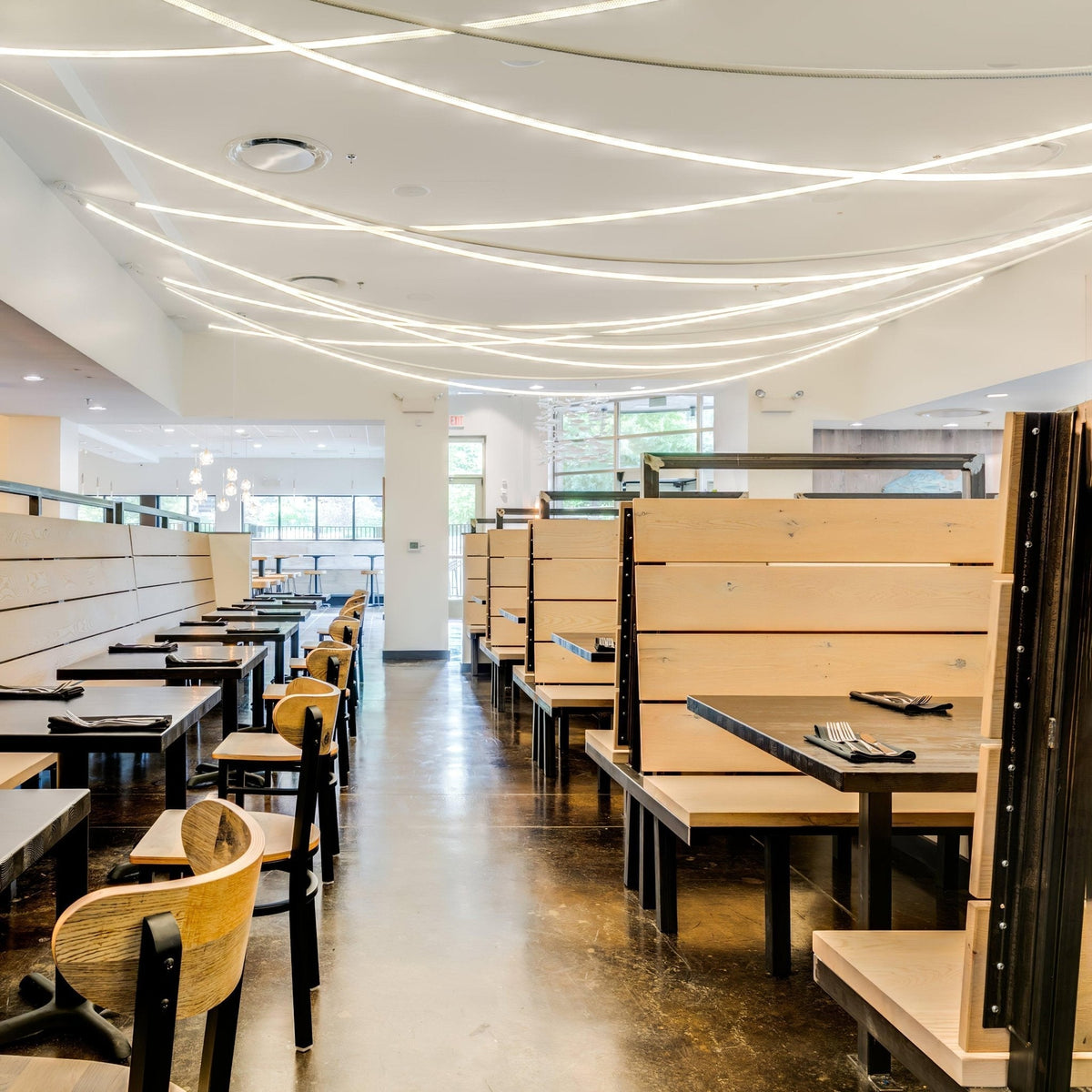 Flexible Curve Line Pendant Lamp