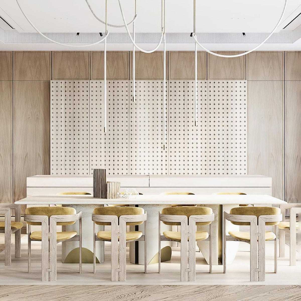 Flexible Curve Line Pendant Lamp
