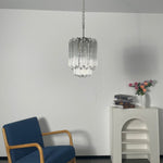 Prism Glass Chandelier – Handcrafted Murano Style Pendant Light