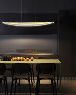 Transparent Leaf Pendant Light