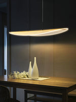 Transparent Leaf Pendant Light