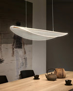 Transparent Leaf Pendant Light