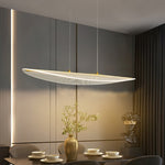 Transparent Leaf Pendant Light