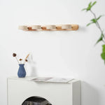 Travertine Duo Wood Wall Light 1