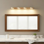 Travertine Duo Wood Wall Light 1