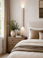 Travertine Wall Sconce with Up and Down Lighting