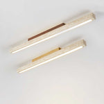Travertine Linear Ceiling Light – Natural Stone LED Fixture for Modern Interiors