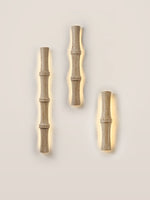 Travertine Column Glow Wall Sconce – Modern Stone LED Wall Light