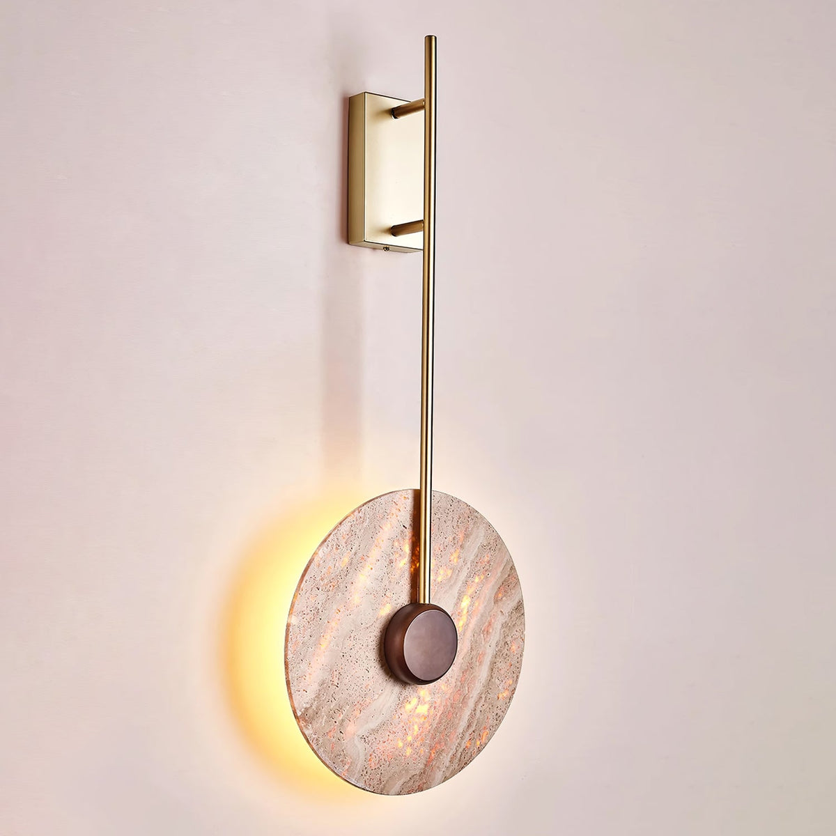 travertine-disc-wall-lamp