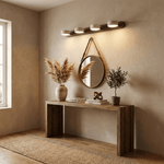 Travertine Duo Cordless LED Wall Sconce with Touch Dimming