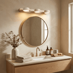 Travertine Duo Cordless LED Wall Sconce with Touch Dimming