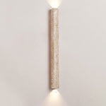 Travertine Wall Sconce with Up and Down Lighting