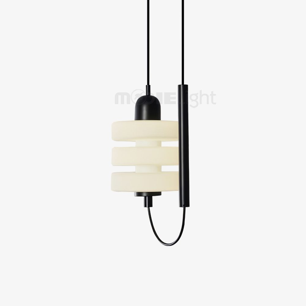 Triple Puck Pendant light