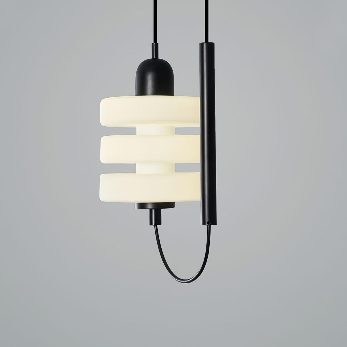 Triple Puck Pendant light