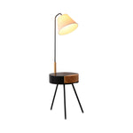 Tripod Fabric Floor Lamp