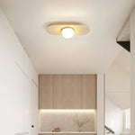 Trivara Triple Bar Ceiling Light in Travertine