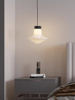 Trottola Modern Glass Pendant Light for Dining Room and Living Space