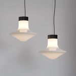 Trottola Modern Glass Pendant Light for Dining Room and Living Space
