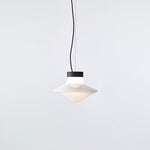 Trottola Modern Glass Pendant Light for Dining Room and Living Space