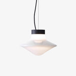 Trottola Modern Glass Pendant Light for Dining Room and Living Space