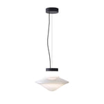 Trottola Modern Glass Pendant Light for Dining Room and Living Space
