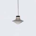 Trottola Modern Glass Pendant Light for Dining Room and Living Space