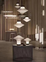 Trottola Modern Glass Pendant Light for Dining Room and Living Space