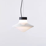 Trottola Modern Glass Pendant Light for Dining Room and Living Space
