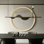 Tsunami Wave Wooden Chandelier for Modern Interiors