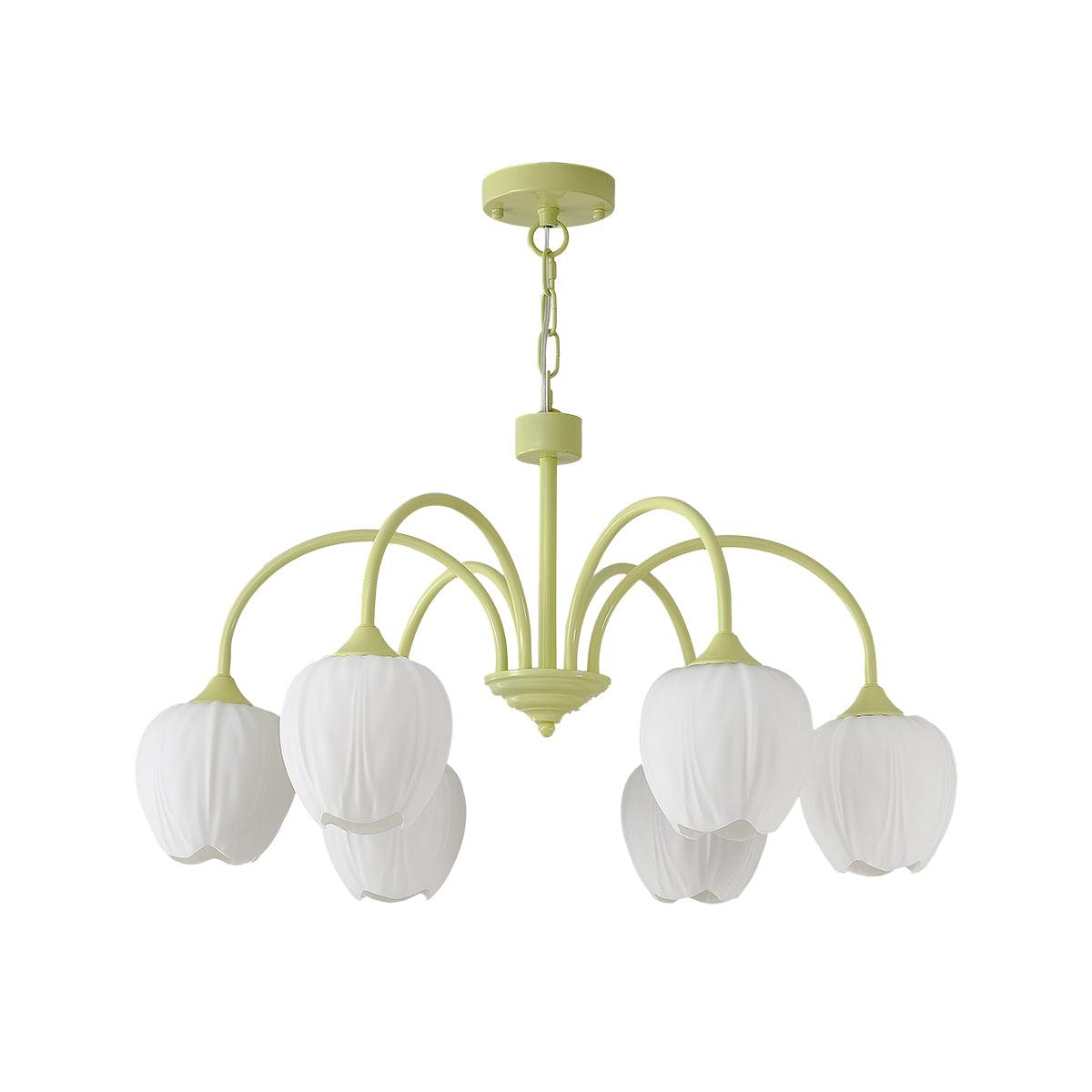 tulip-matcha-chandelier