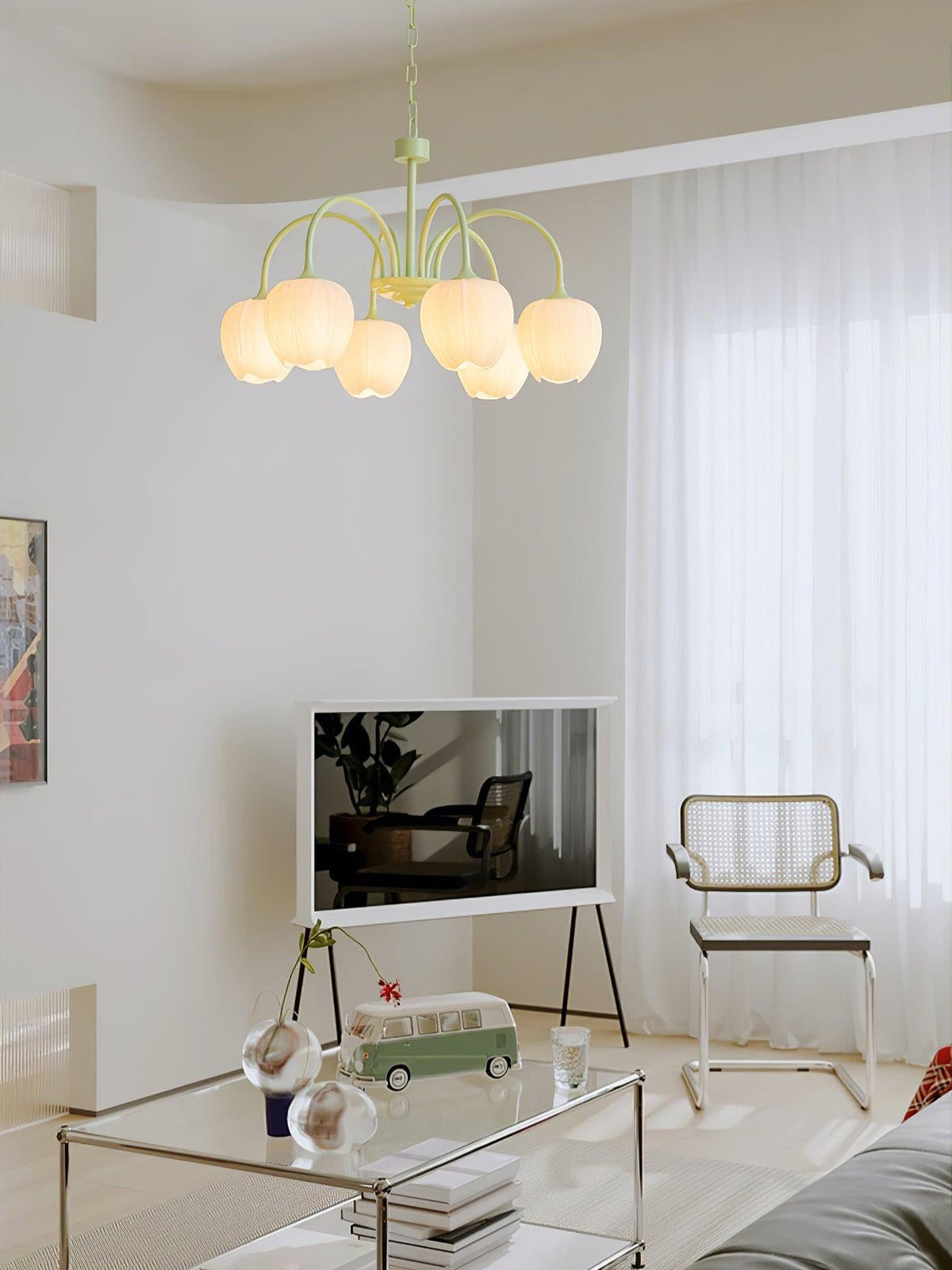 tulip-matcha-chandelier