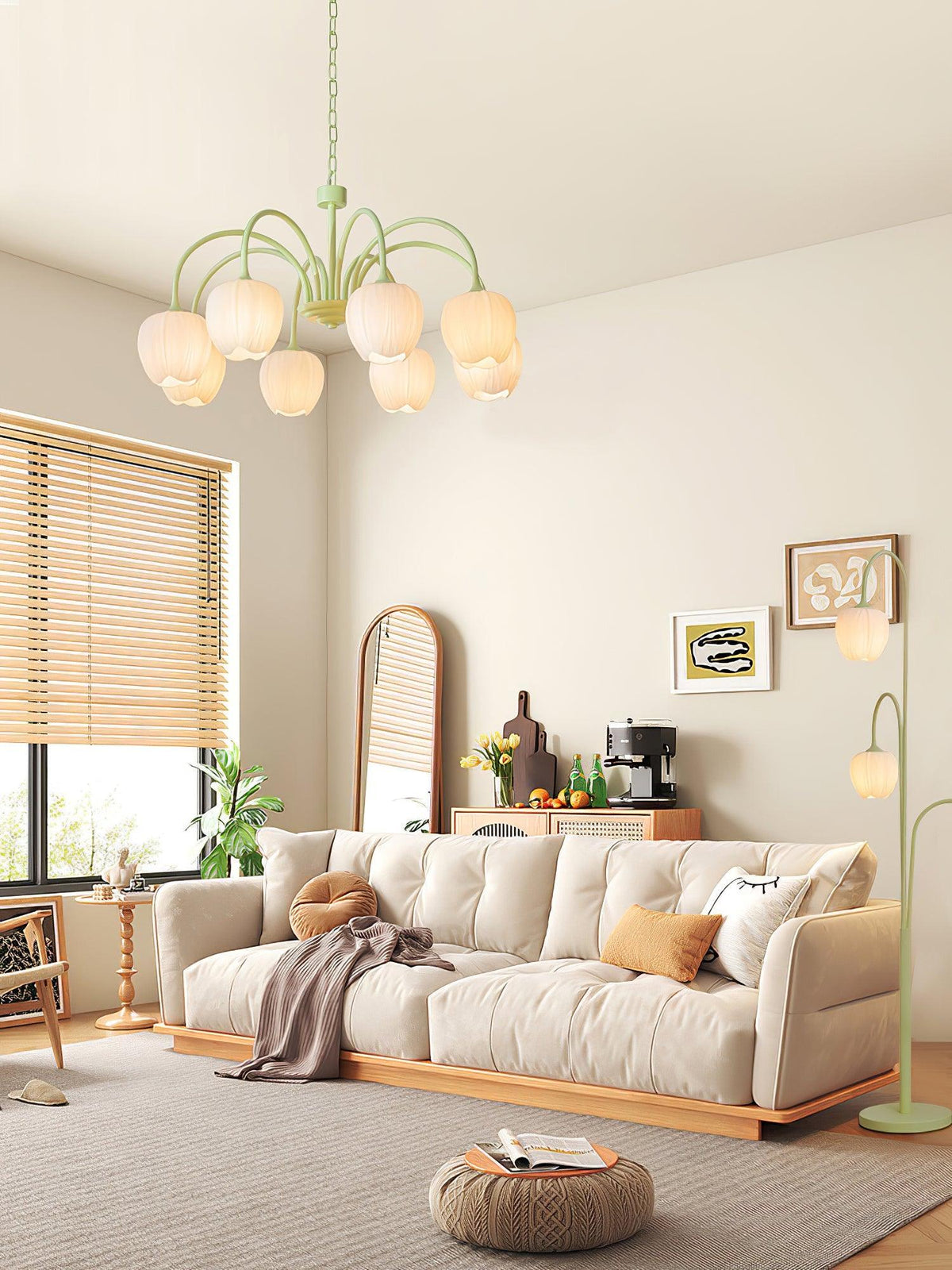 tulip-matcha-chandelier