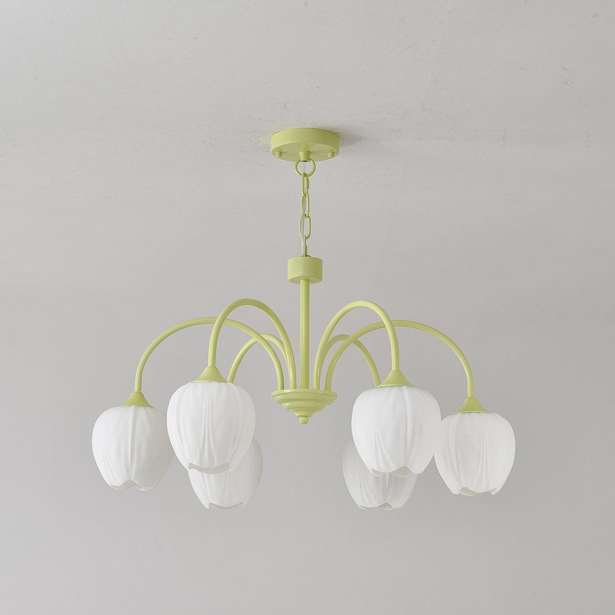 tulip-matcha-chandelier