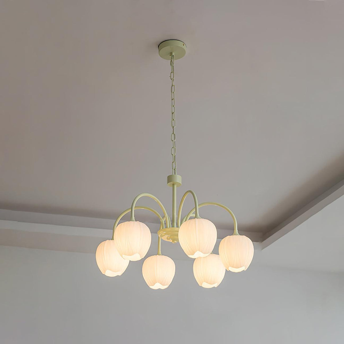 tulip-matcha-chandelier