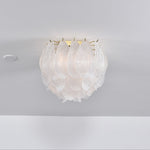 Tuliva Glass Ceiling Light – Modern Flush Mount for Living & Dining