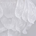 Tuliva Glass Ceiling Light – Modern Flush Mount for Living & Dining