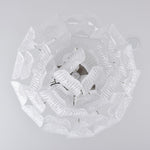 Tuliva Hand-Blown Glass Chandelier for Dining Room and Living Room