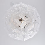 Tuliva Hand-Blown Glass Chandelier for Dining Room and Living Room
