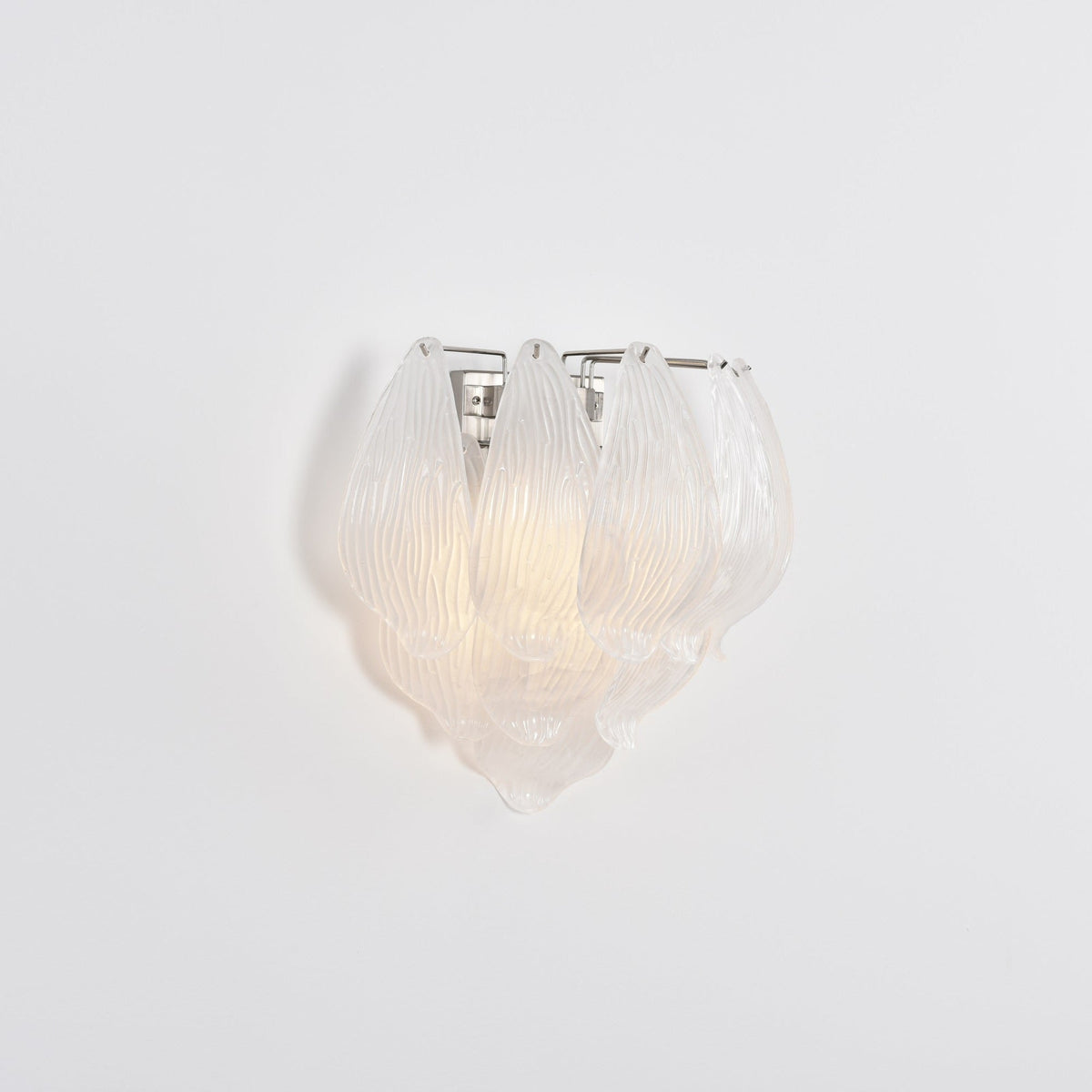 Tuliva Art Glass Wall Sconce for Modern Interiors