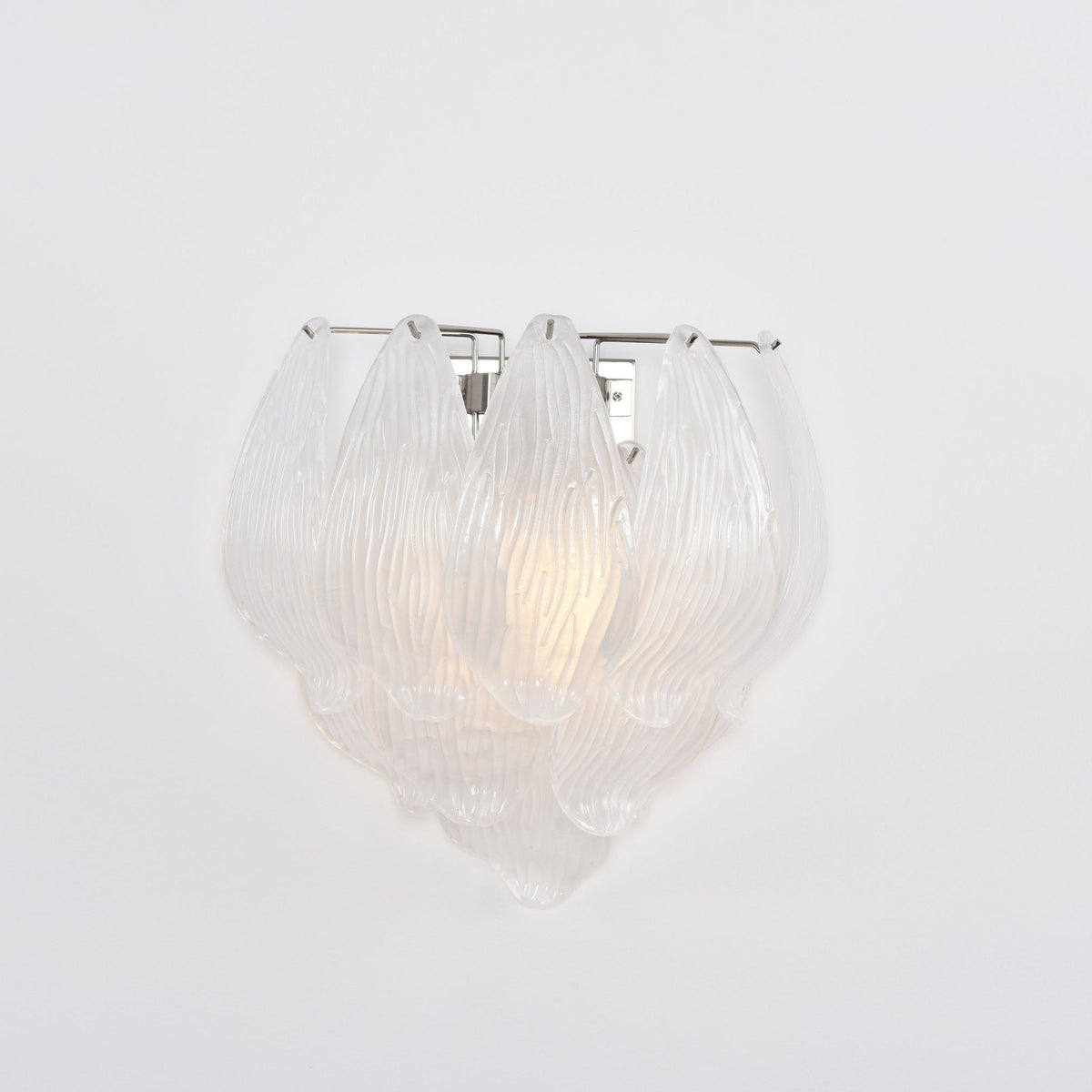 Tuliva Art Glass Wall Sconce for Modern Interiors