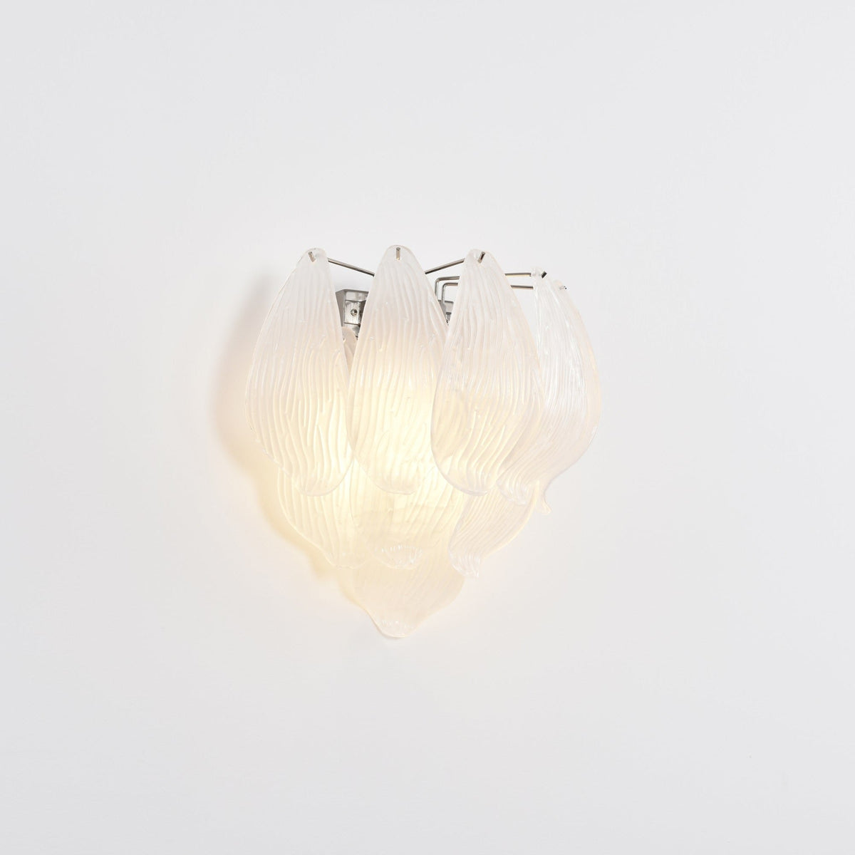 Tuliva Art Glass Wall Sconce for Modern Interiors