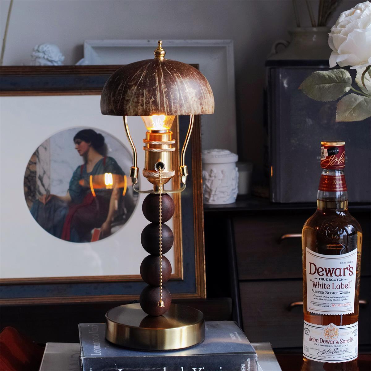 turned-wood-candlestick-shaped-table-lamp