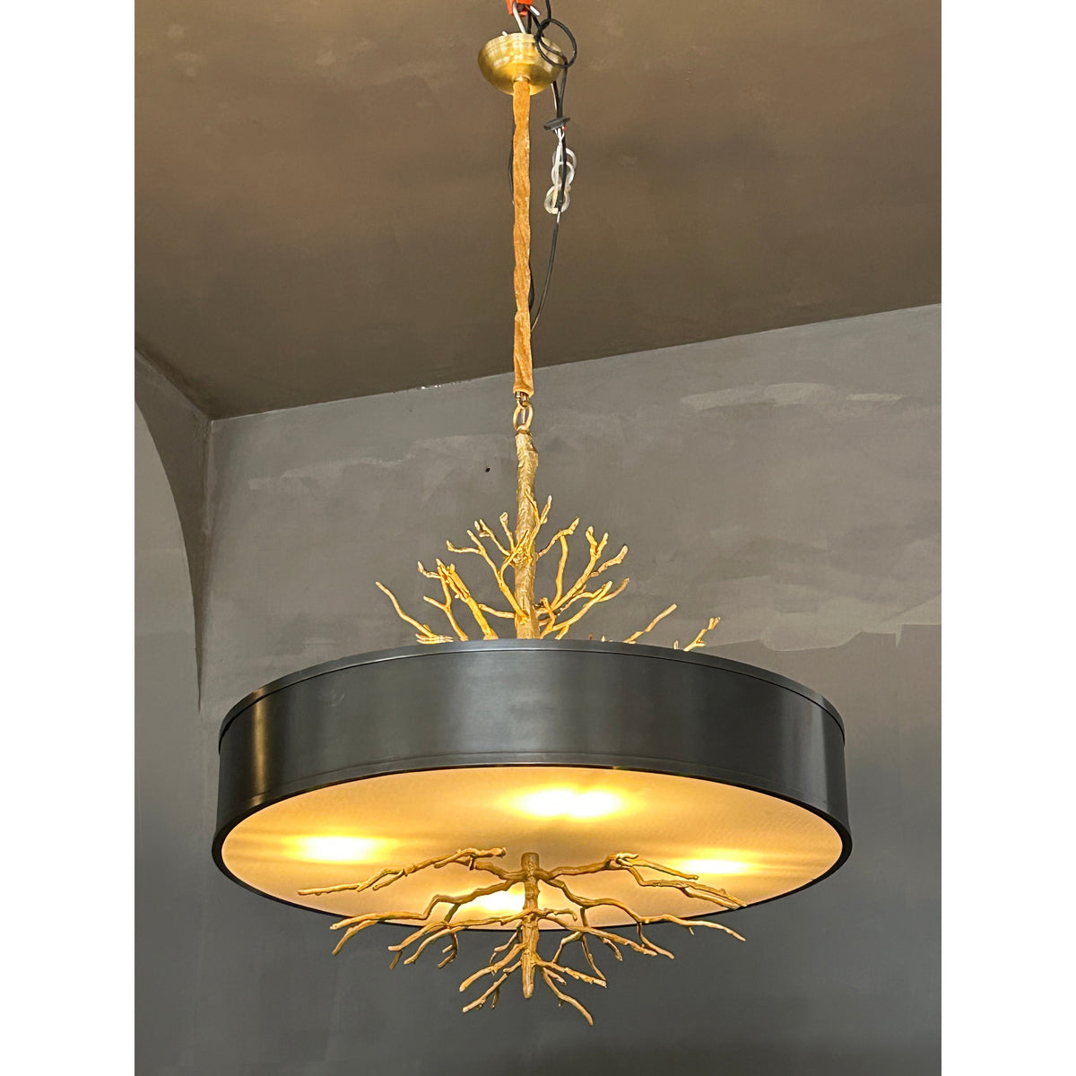 twig-brass-chandelier